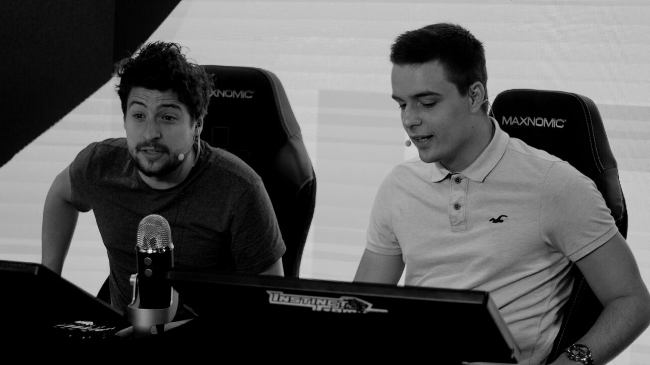 Lutti et Gazel au esport challenge