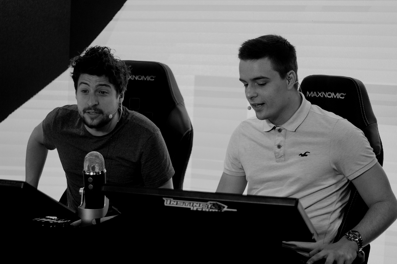 Lutti et Gazel au esport challenge