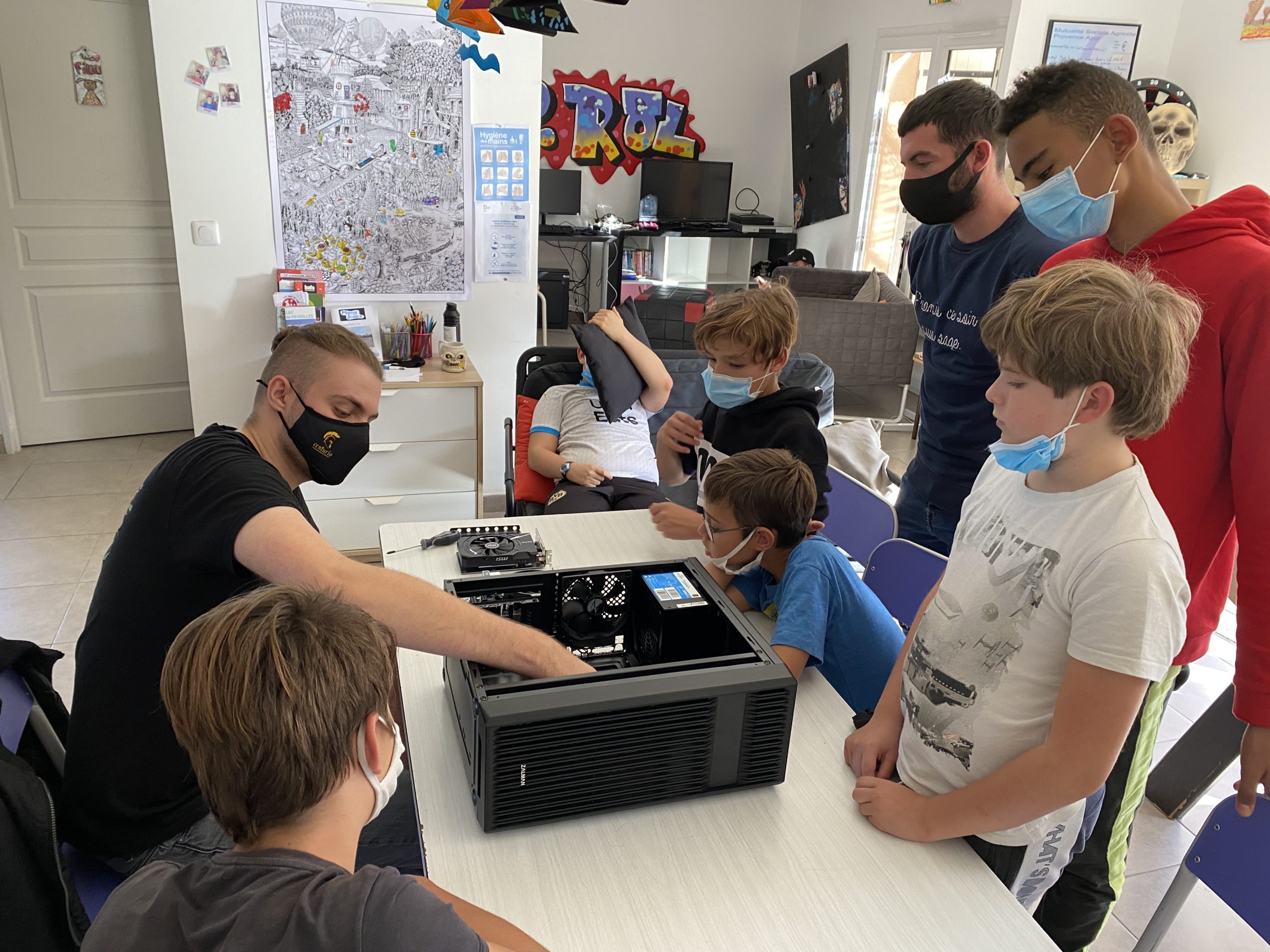 Atelier de sensibilisation à l'informatique