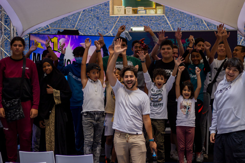 co6nus avec la foule au Game of Docks