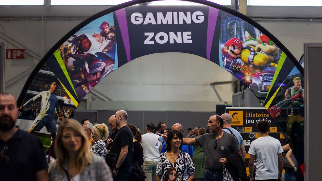 Gaming zone foire de marseille