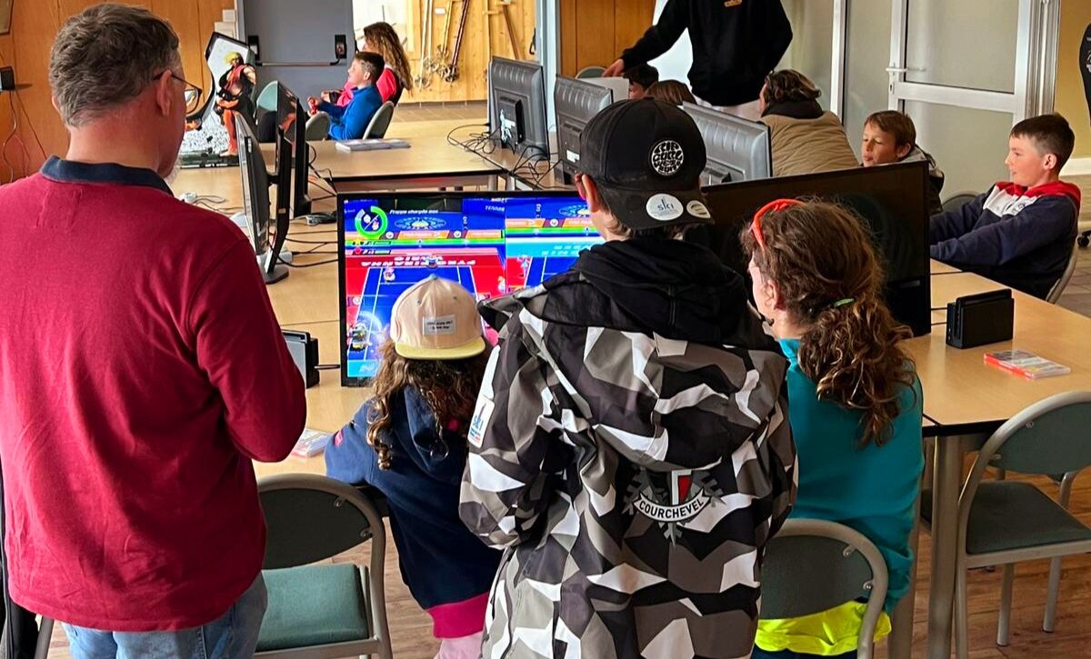 animation gaming au ski