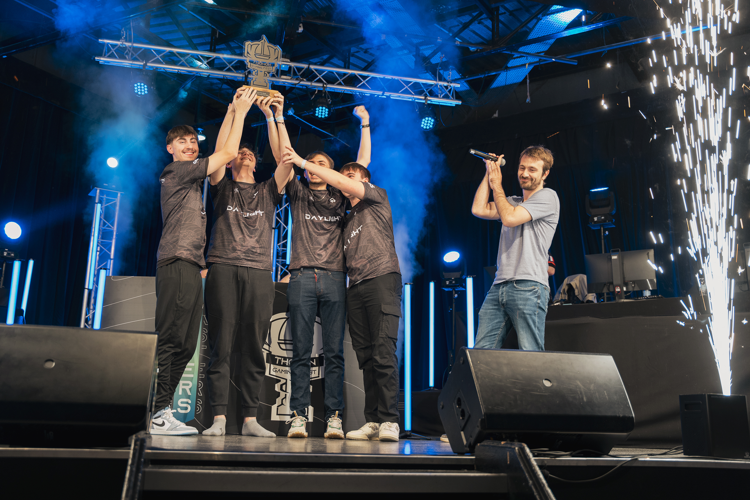 vainqueur du trophée du thon gaming fest 2024