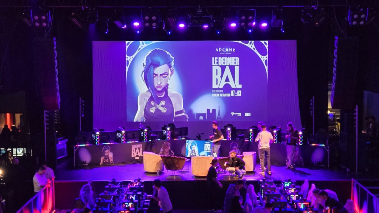 Scène principal évent Riot arcane