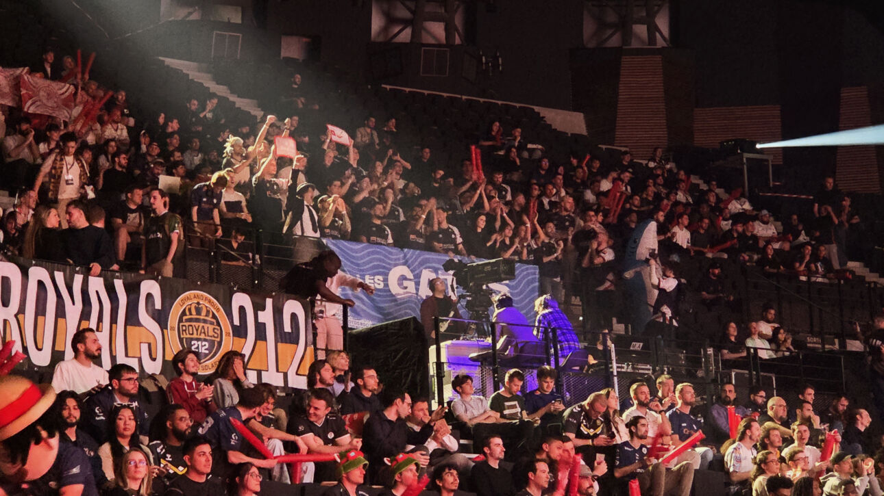 Supporters au lfl days d'evry