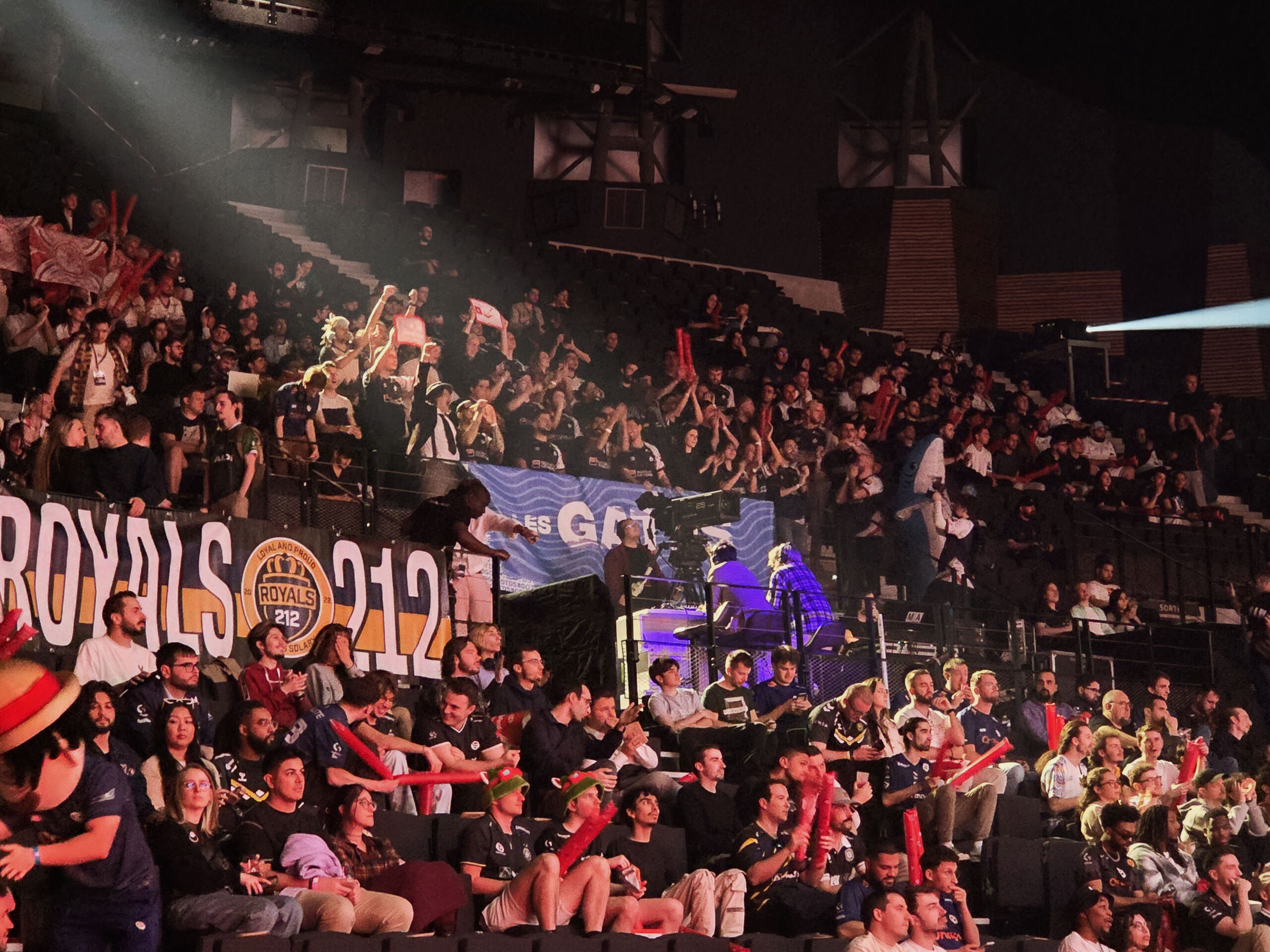 Supporters au lfl days d'evry