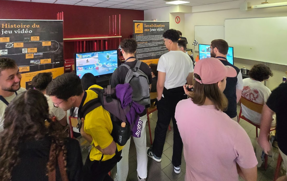 Animation gaming étudiant MIAJE