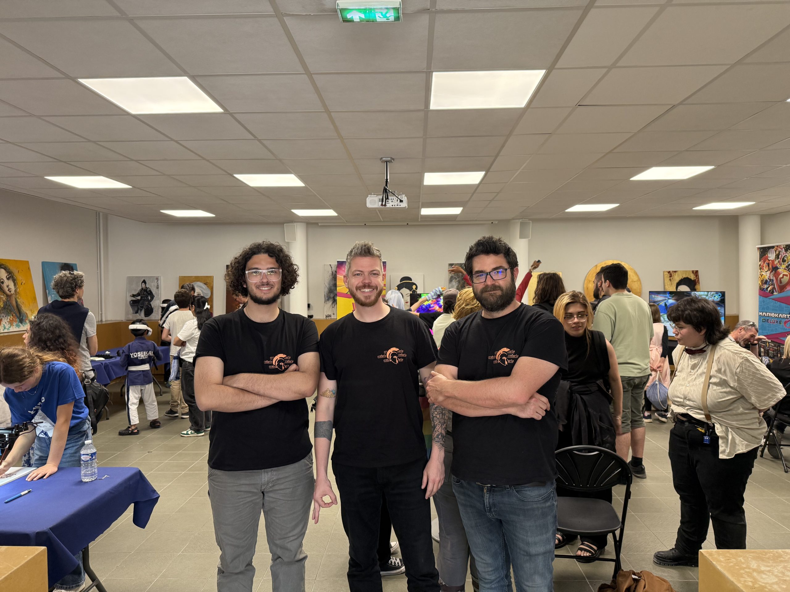 Staff centurio manga aix'po