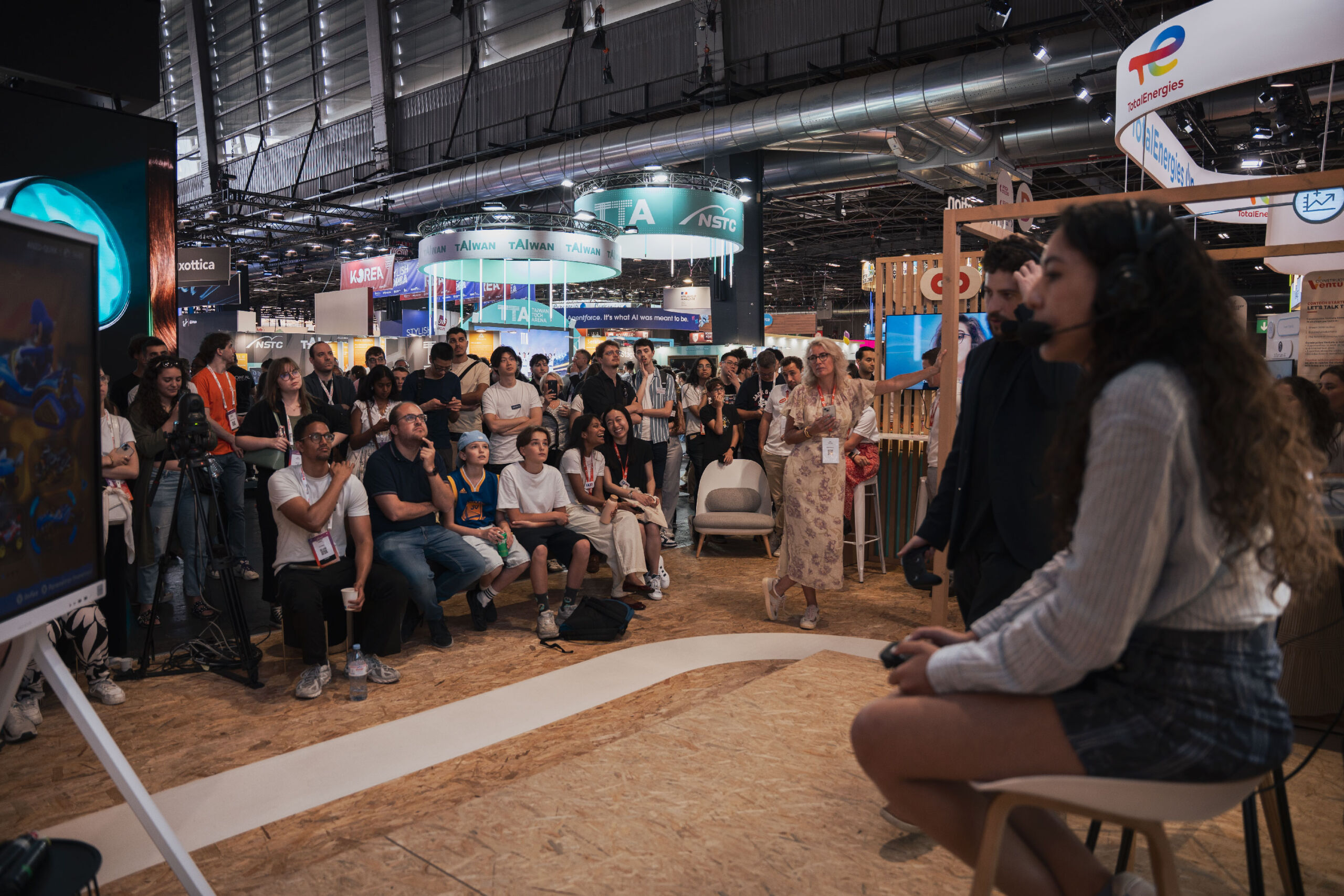 stand gaming Bouyges télécom salon vivatech