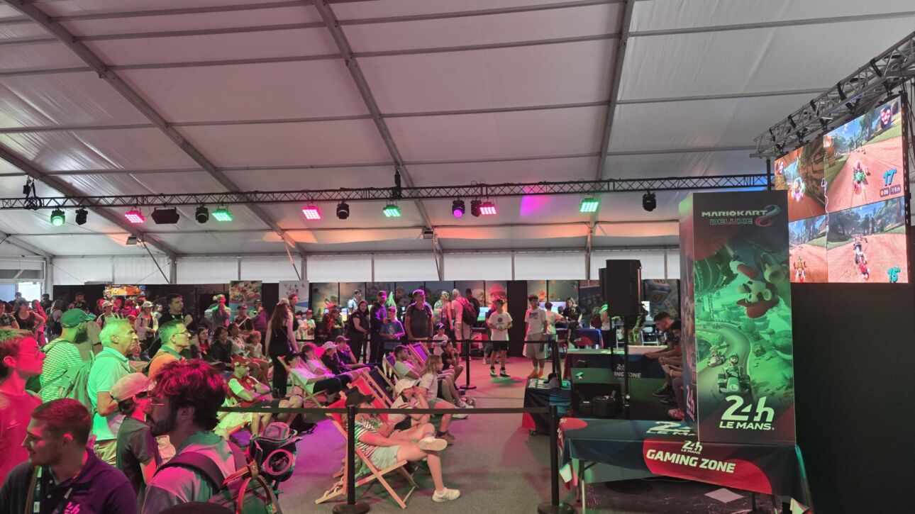animation scène gaming zone 24h du Mans