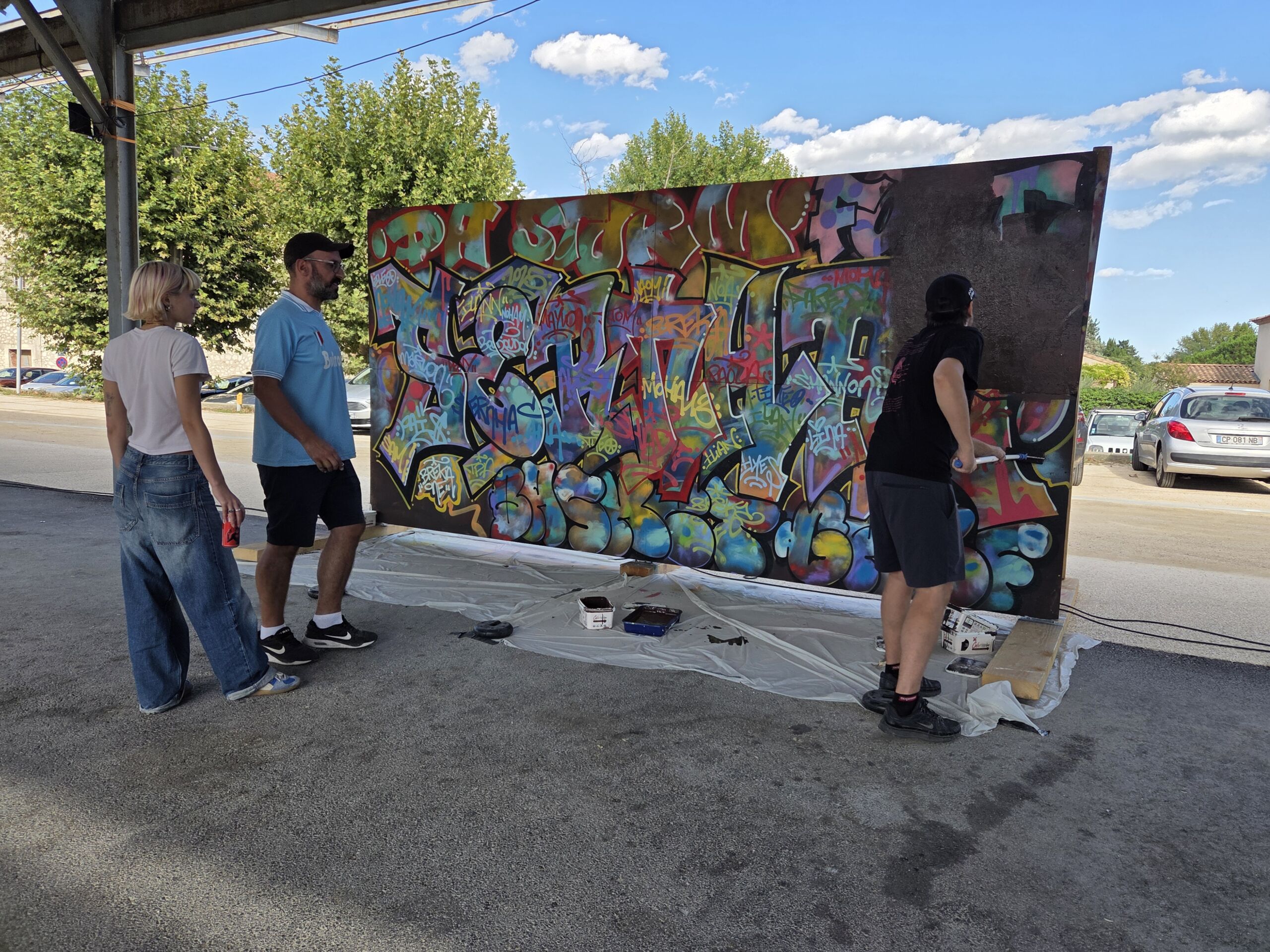 Atelier Graffiti événement Sernhac