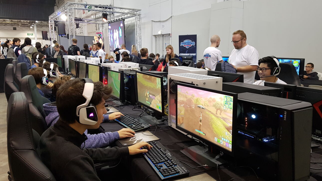 Tournoi gaming parc chanot herofestival