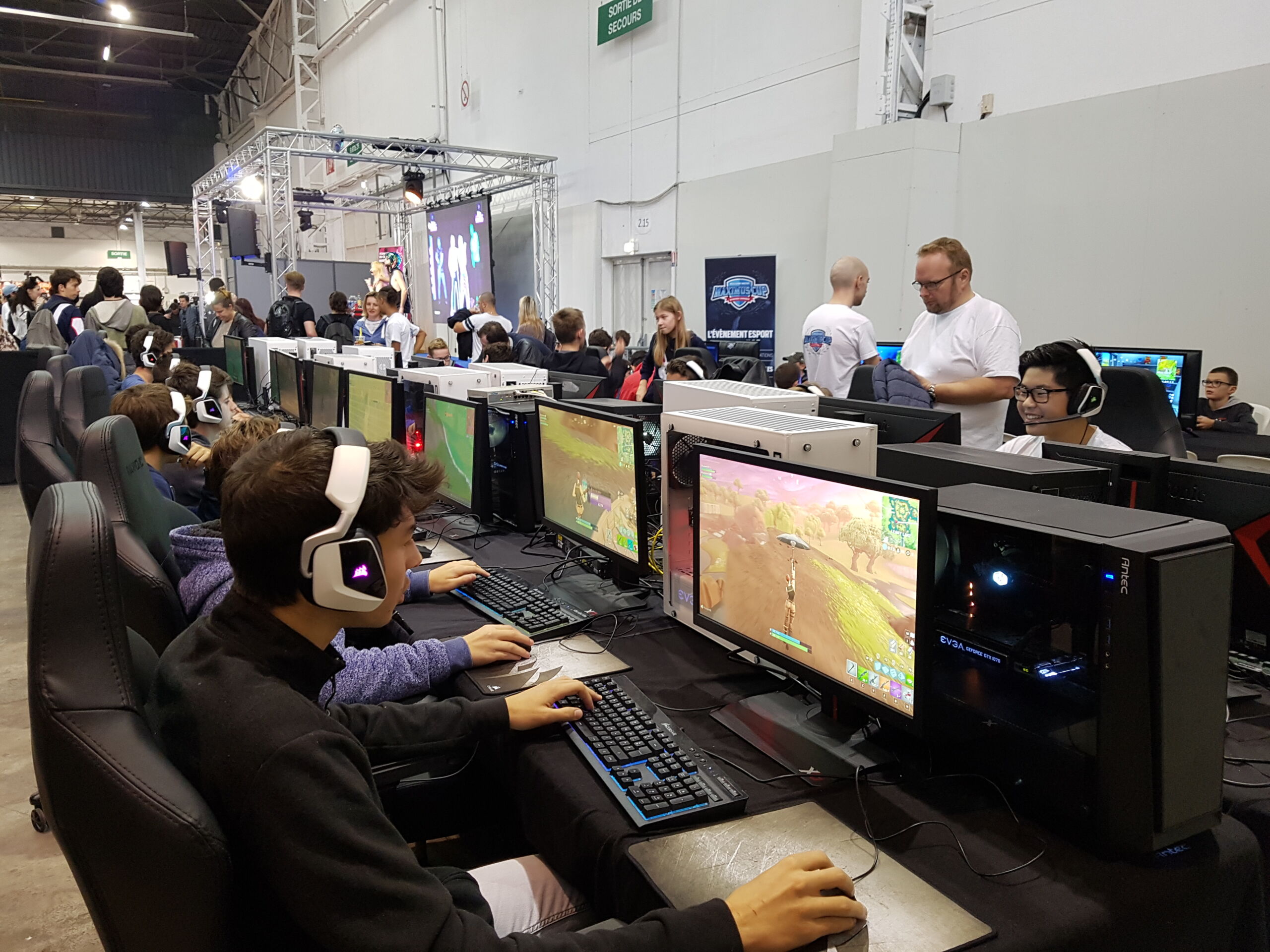 Tournoi gaming parc chanot herofestival