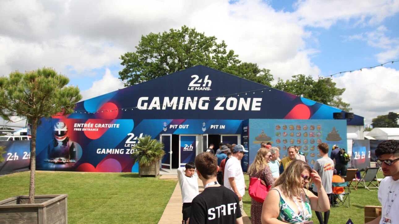 Gaming zone des 24h du mans 2022