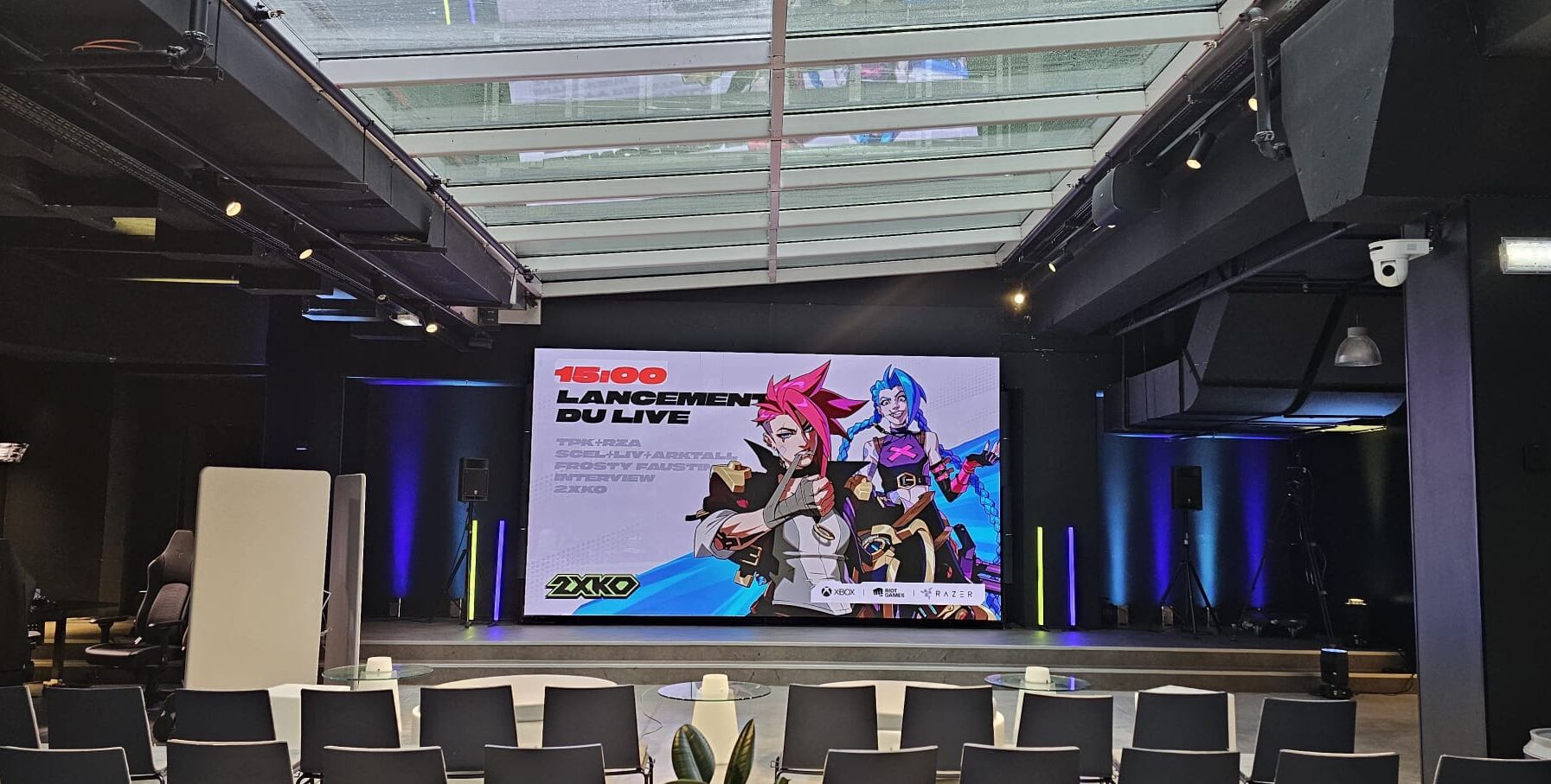 Scène principale live 2xko