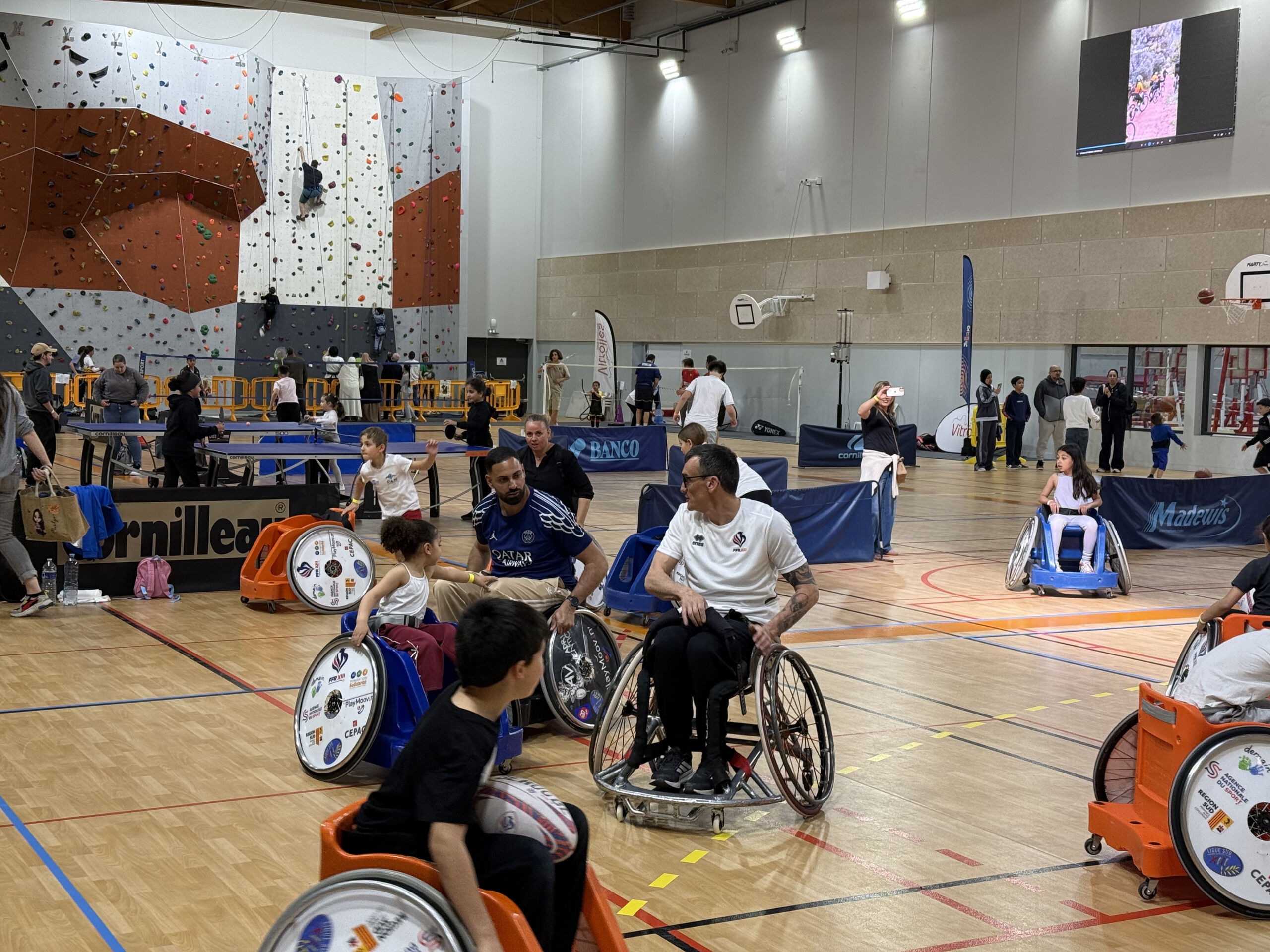 Animation handi-rugby