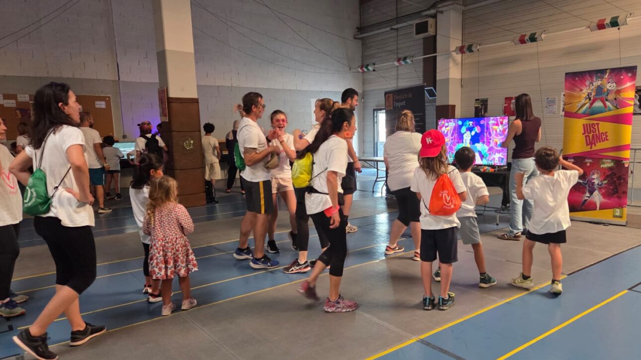 Animation just dance color run la garde 2026