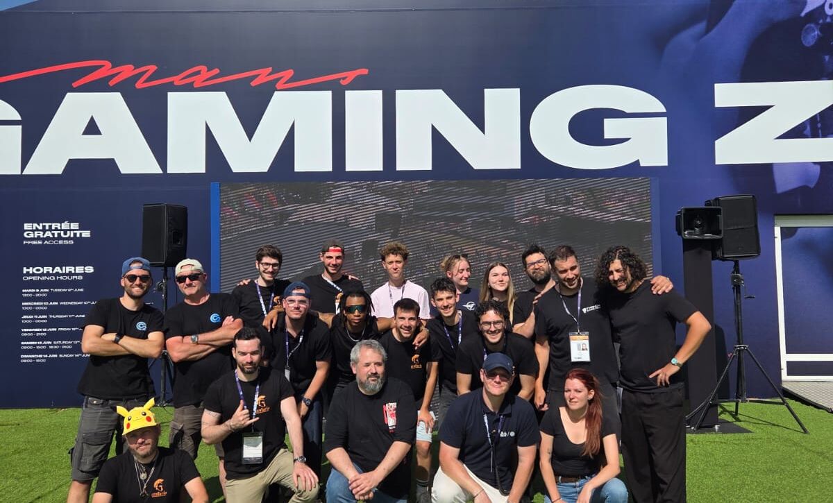 Équipe animateur gaming zone des 24h du Mans 2026