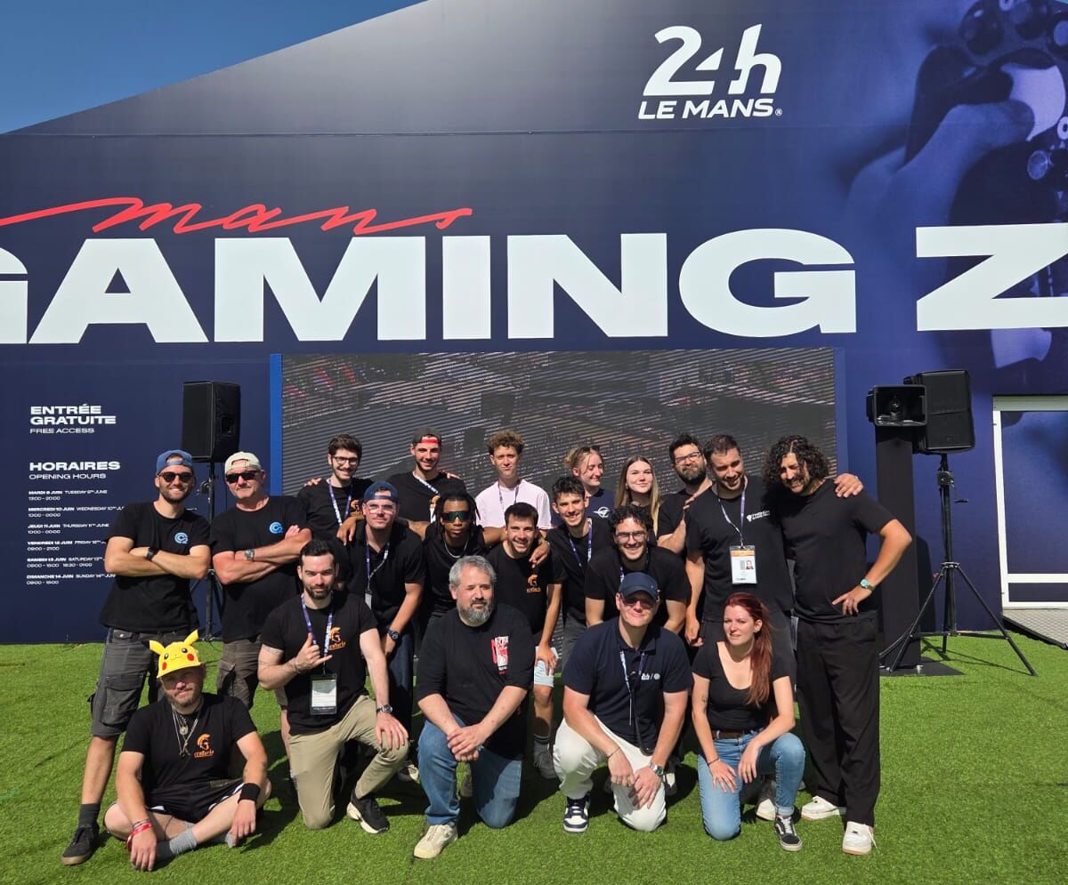 Équipe animateur gaming zone des 24h du Mans 2026